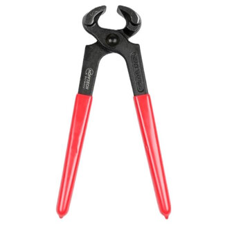 Hofftech Nijptang - Metaal - Rood handvat - 20 cm - Voor draaien en knippen