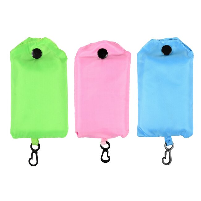 Benson Opvouwbare tas - polyester - felle kleuren - 60 x 38 cm