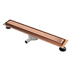 REA Douchegoot Ondiep met Flens 70 cm - Neo Pure - RVS - Geborsteld Koper REA Douchegoot Ondiep met Flens 70 cm - Neo Pure - RVS - Geborsteld Koper
