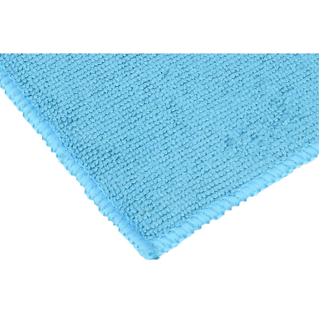 Benson Microvezel sponsdoek - Hoog absorptievermogen - 19 x 22 cm - Blauw
