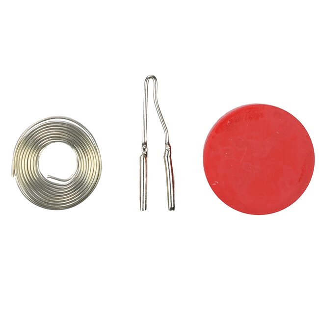 Benson Elektrisch soldeerpistool - 100 Watt - Rood - Inclusief accessoires - Geschikt voor graveren