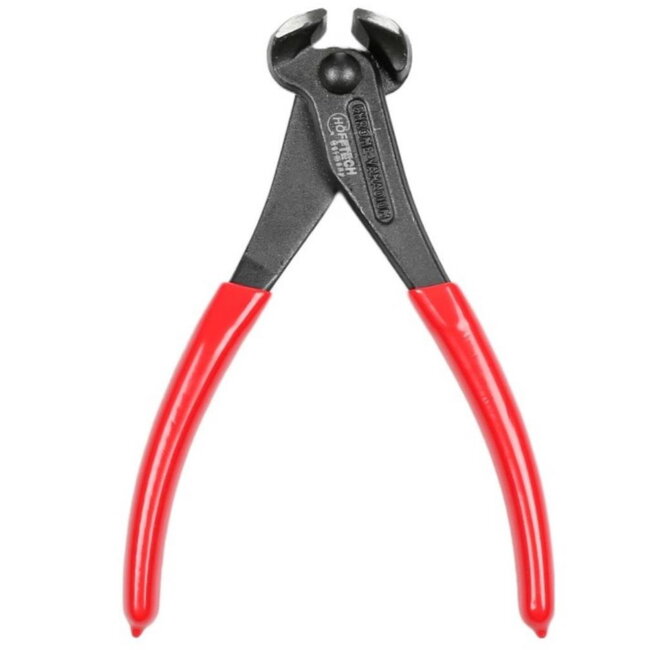 Hofftech Kopkniptang - 180 mm 7" - CRV - Staal - Rood