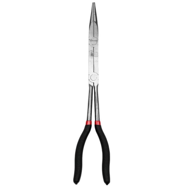 Hofftech Langneustang - Dubbel Scharnier - Rechte Bekken - Ergonomische Grip - 330 mm - Rood/Zwart