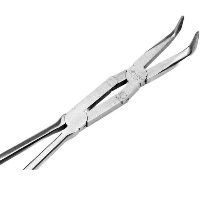 Hofftech Langneustang - Dubbel Scharnier - Gebogen Bekken 90° - 330 mm - Ergonomische Grip