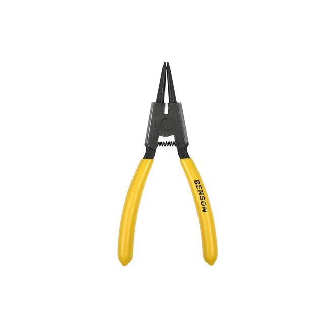 Benson Borgveertang - Recht - Uitwendig - 125 mm - Geel - Ergonomische Grip