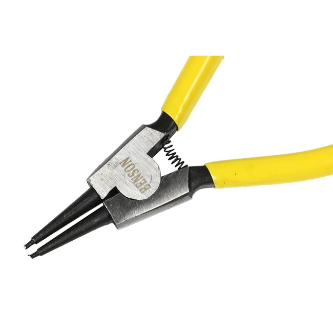 Benson Borgveertang - Recht - Uitwendig - 125 mm - Geel - Ergonomische Grip