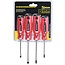Benson Schroevendraaierset - Kruiskop Philips - Ergonomische Handgreep - 4-delig - Inclusief Opbergdoos