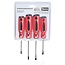 Benson Schroevendraaierset - Kruiskop Philips - Ergonomische Handgreep - 4-delig - Inclusief Opbergdoos