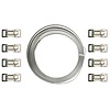 Benson Slangklem - Universeel - 8 mm x 3 meter - 9 delig Benson Slangklem - Universeel - 8 mm x 3 meter - 9 delig