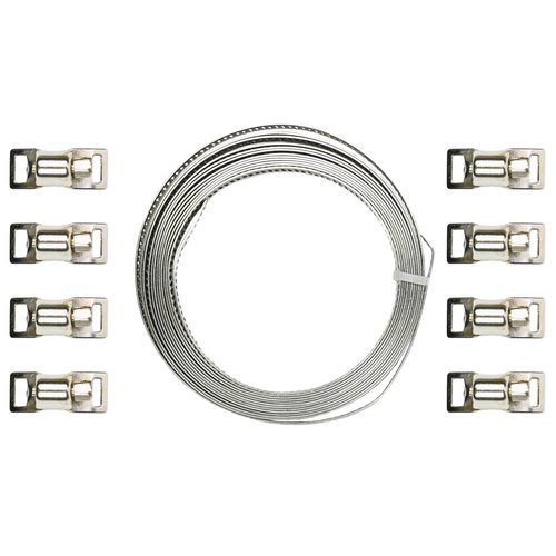 Benson Slangklem - Universeel - 8 mm x 3 meter - 9 delig Benson Slangklem - Universeel - 8 mm x 3 meter - 9 delig