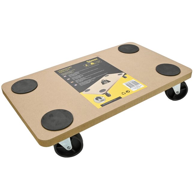 Benson Transport trolley - Antislip - 45 x 26 cm - Max. 150 kg - Gemakkelijk te besturen