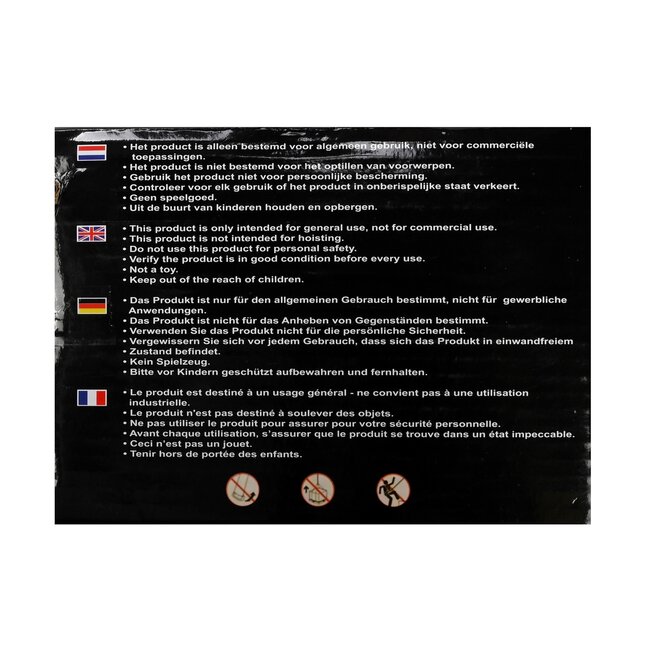 Benson Ketting - metaal - beveiligen en verplaatsen - 3 meter x 6 mm