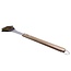 Lifetime BBQ grill schoonmaakborstel - RVS en hout - 44 cm