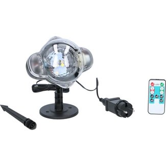 Grundig Projectorlamp - LED - sneeuwvlokken - wit licht