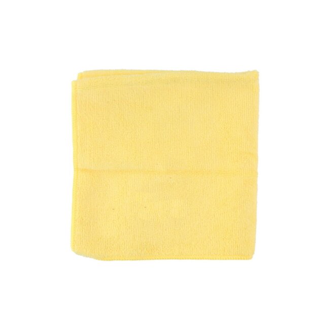 Dunlop Microfiber- Auto interieur schoonmaakdoek - Geel 35x 35 CM