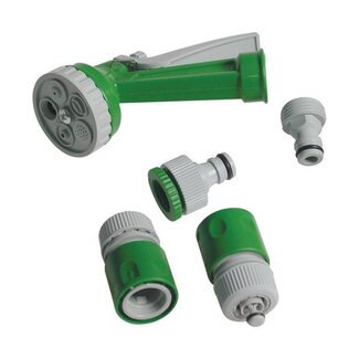 Lifetime Universele Spuitset Inclusief Broeskop met 5 Standen - 1/2" (4 delig)