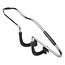 Dunlop Hoofdsteun kledinghanger - chroom en zwart - 50 cm breed - past op alle auto's