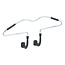 Dunlop Hoofdsteun kledinghanger - chroom en zwart - 50 cm breed - past op alle auto's