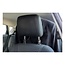 Dunlop Hoofdsteun kledinghanger - chroom en zwart - 50 cm breed - past op alle auto's