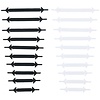 Lifetime Elastische silicone schoenveters - Zwart - Maat 24 t/m 51 Lifetime Elastische silicone schoenveters - Zwart - Maat 24 t/m 51