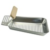 BBQ Collection BBQ Cooking Pan - RVS - 25 x 16 cm met Houten Handle Premium BBQ Collection BBQ Cooking Pan - RVS - 25 x 16 cm met Houten Handle Premium
