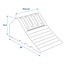 ProPlus Wielkeg met handvat - kunststof - 25 x 15.5 x 12 cm - geel