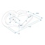 ProPlus Touwhaak - Metaal - Met Oog - 70 x 40 mm - Zilver