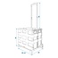 ProPlus Inklapbare transporttrolley - 25 kg draagvermogen - Compact en lichtgewicht