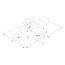 ProPlus Touwhaak met oog - Metaal - 70 x 45 mm - Opschroefbaar - 3 schroefgaten