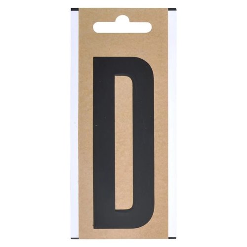 Pro Plus Letter Etiket / Sticker "D" - Hoogte 10 cm Pro Plus Letter Etiket / Sticker "D" - Hoogte 10 cm
