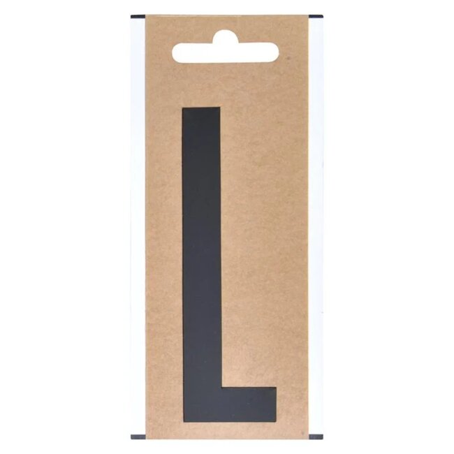 Pro Plus Letter Etiket / Sticker "L" - Hoogte 10 cm