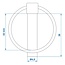 ProPlus Borgpen - slank design - robuust staal - Ø 4,5 mm - Ø 32 mm ring - 2 stuks