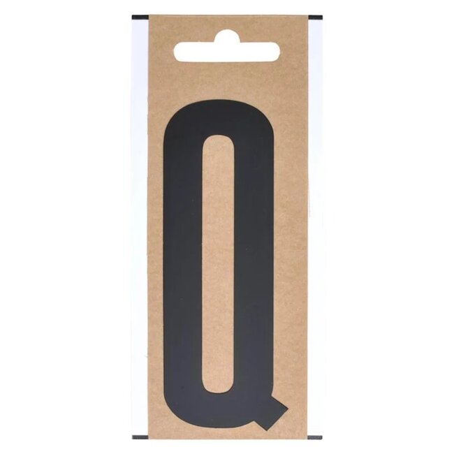 Pro Plus Letter Etiket / Sticker "Q" - Hoogte 10 cm