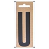Pro Plus Letter Etiket / Sticker "U" - Hoogte 10 cm Pro Plus Letter Etiket / Sticker "U" - Hoogte 10 cm