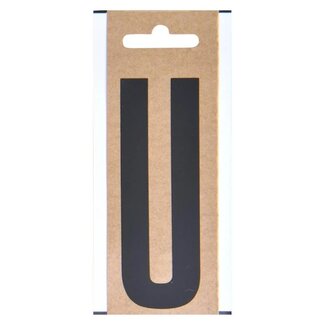 Pro Plus Letter Etiket / Sticker "U" - Hoogte 10 cm