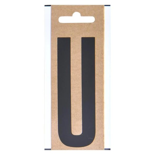 Pro Plus Letter Etiket / Sticker "U" - Hoogte 10 cm Pro Plus Letter Etiket / Sticker "U" - Hoogte 10 cm