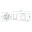 ProPlus 13-polige multicon west stekker - PVC - voor auto en caravan