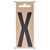 Pro Plus Letter Etiket / Sticker "X" - Hoogte 10 cm Pro Plus Letter Etiket / Sticker "X" - Hoogte 10 cm