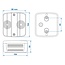 ProPlus Achterlicht aanhangwagen - vierkant - 4 functies - 98 x 104 mm