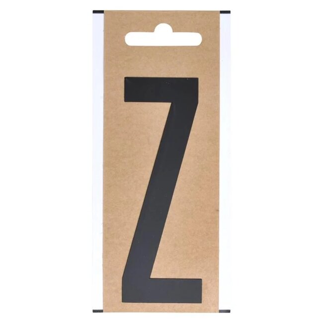 Pro Plus Letter Etiket / Sticker "Z" - Hoogte 10 cm