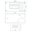 ProPlus Achterlicht aanhanger/caravan - 6 functies - 215 x 100 mm - rechts