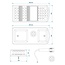 ProPlus Achterlicht aanhangwagen/caravan - 5 functies - 43-LED - 225 x 105 mm - rechts