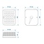 ProPlus Mistachterlicht - 19 LED - Waterdicht - 100 x 81 mm - Rood
