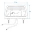 ProPlus Kentekenverlichting - E11-gekeurd - 12V - Inclusief buislampje - 68 x 38 mm