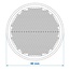 ProPlus Zelfklevende ronde reflector - rood - Ø 55 mm - E4-gekeurd