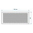 ProPlus Zelfklevende oranje reflector - rechthoekig - 85 x 40 mm - E4-gekeurd