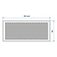 ProPlus Zelfklevende witte reflector - 85 x 39 mm - rechthoekig - E4-gekeurd