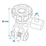 Pro Plus Accupoolklem met Stroomonderbreker Haaks - Ø 17.5 mm - Min Pool (-) - blister