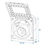 ProPlus Vierkante wandinvoerdoos - 16A - IP44 - 230V - zwart - afsluitbare deksel