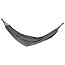Benson Complete hangmat met karabijnhaak - 200 x 100 cm - grijs - inclusief bevestigingsmaterialen